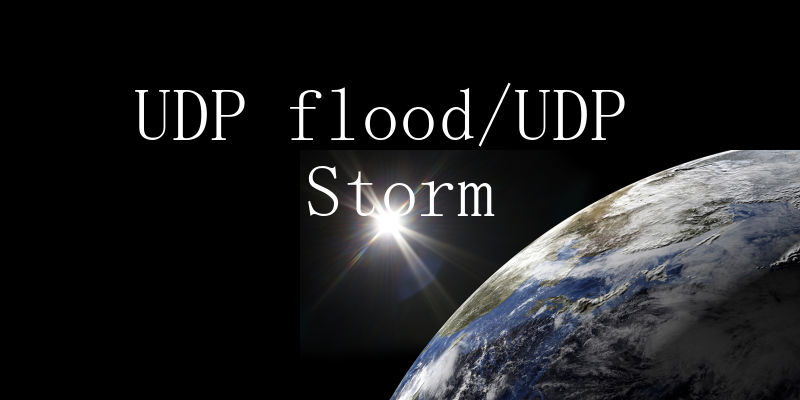 UDP flood/UDP Storm̐